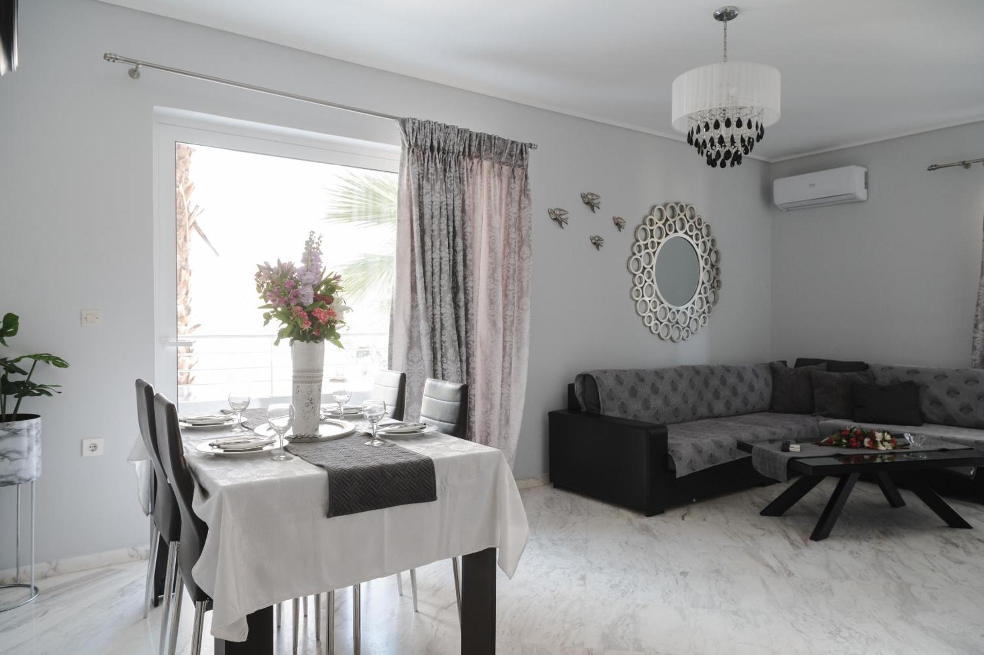Sea View Apartment Халкида Экстерьер фото